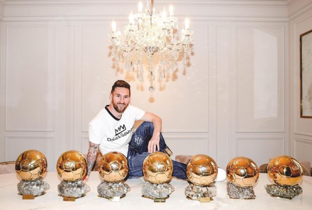 Sus 5 balones de oro